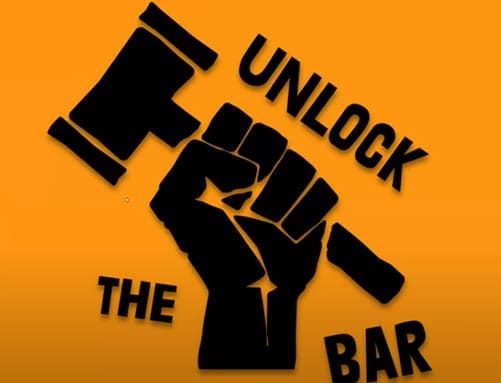 unlock the bar orange logo